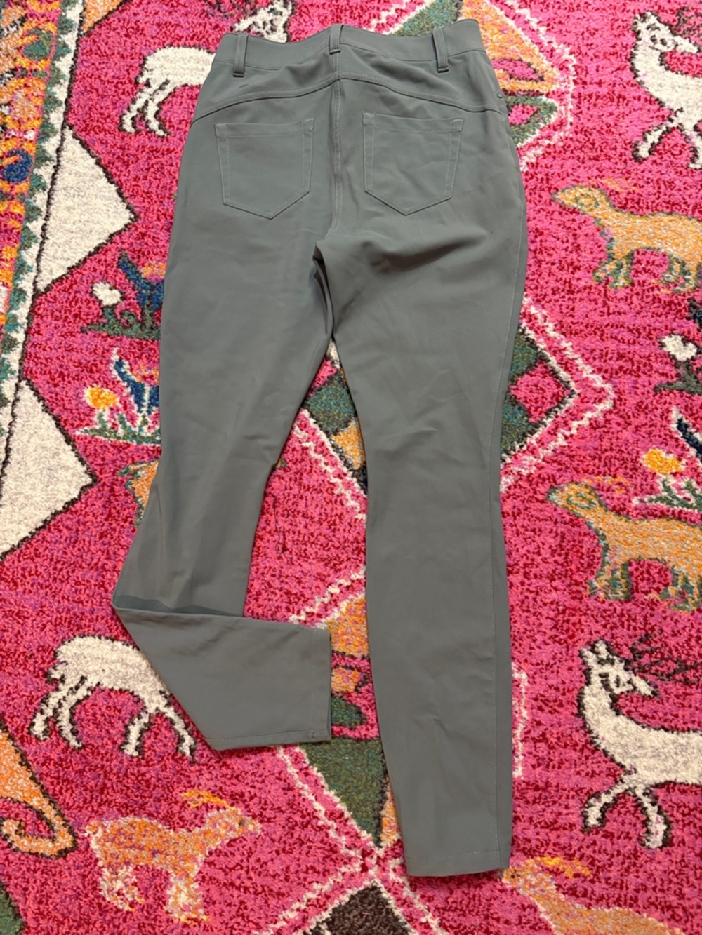 lululemon athletica City sleek 5 pocket Olive Green Pants
